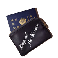 The Manifest Pouch with Keyring • Black or Olive