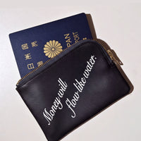 The Manifest Pouch with Keyring & Sticker Set • Black or Olive