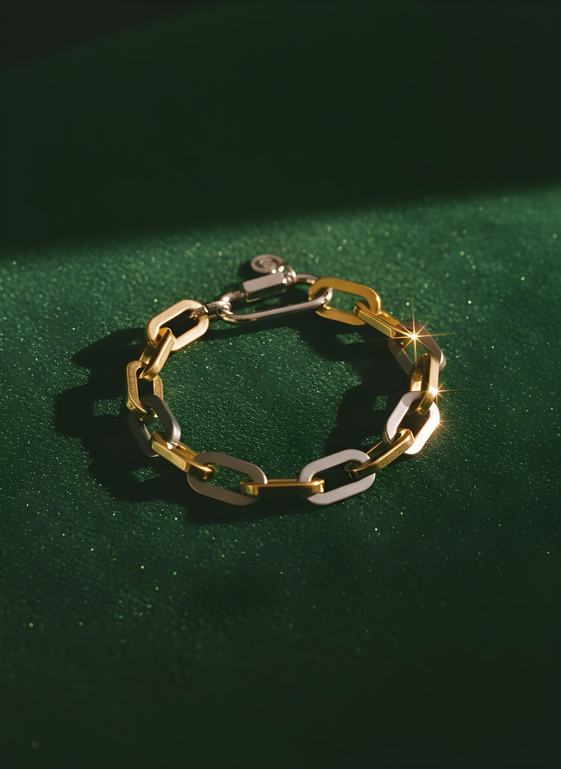 One Billion Coin Chunky Bracelet • Two Tone