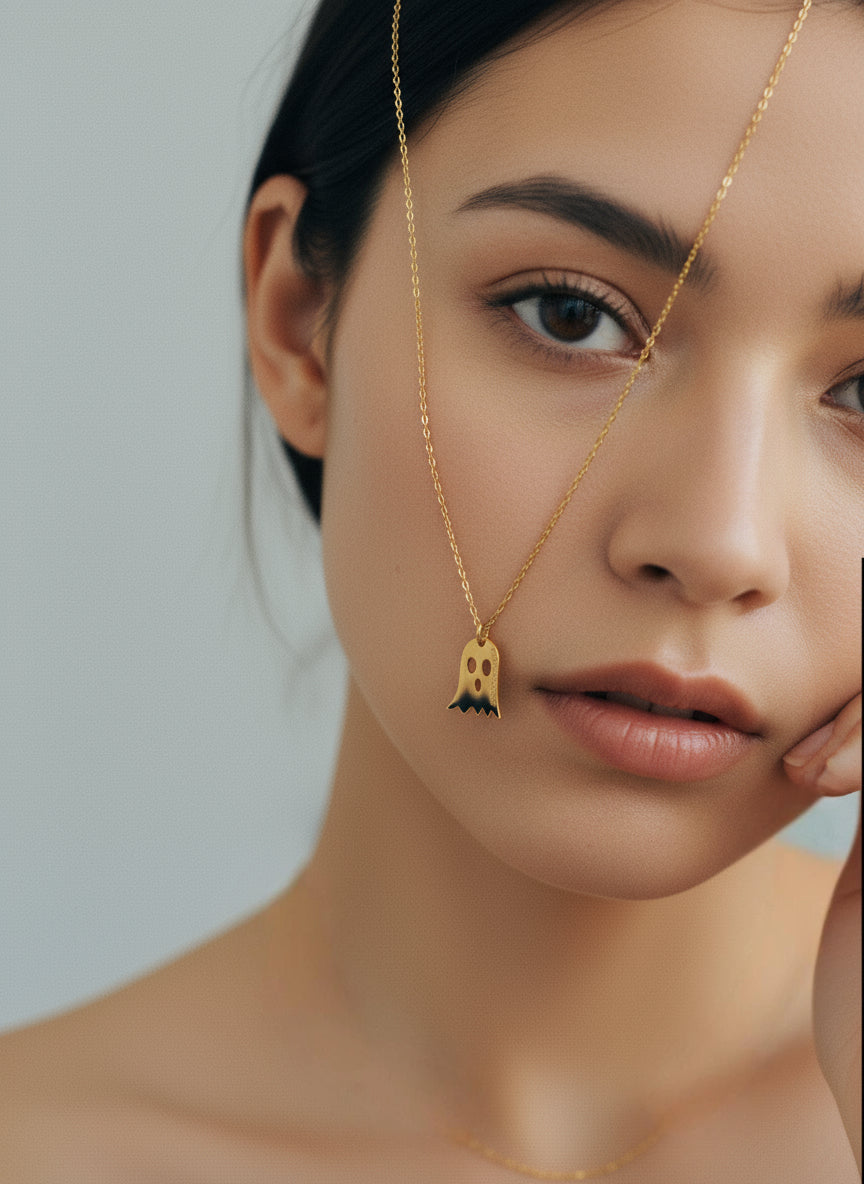 Hide & Seek Necklace • Gold
