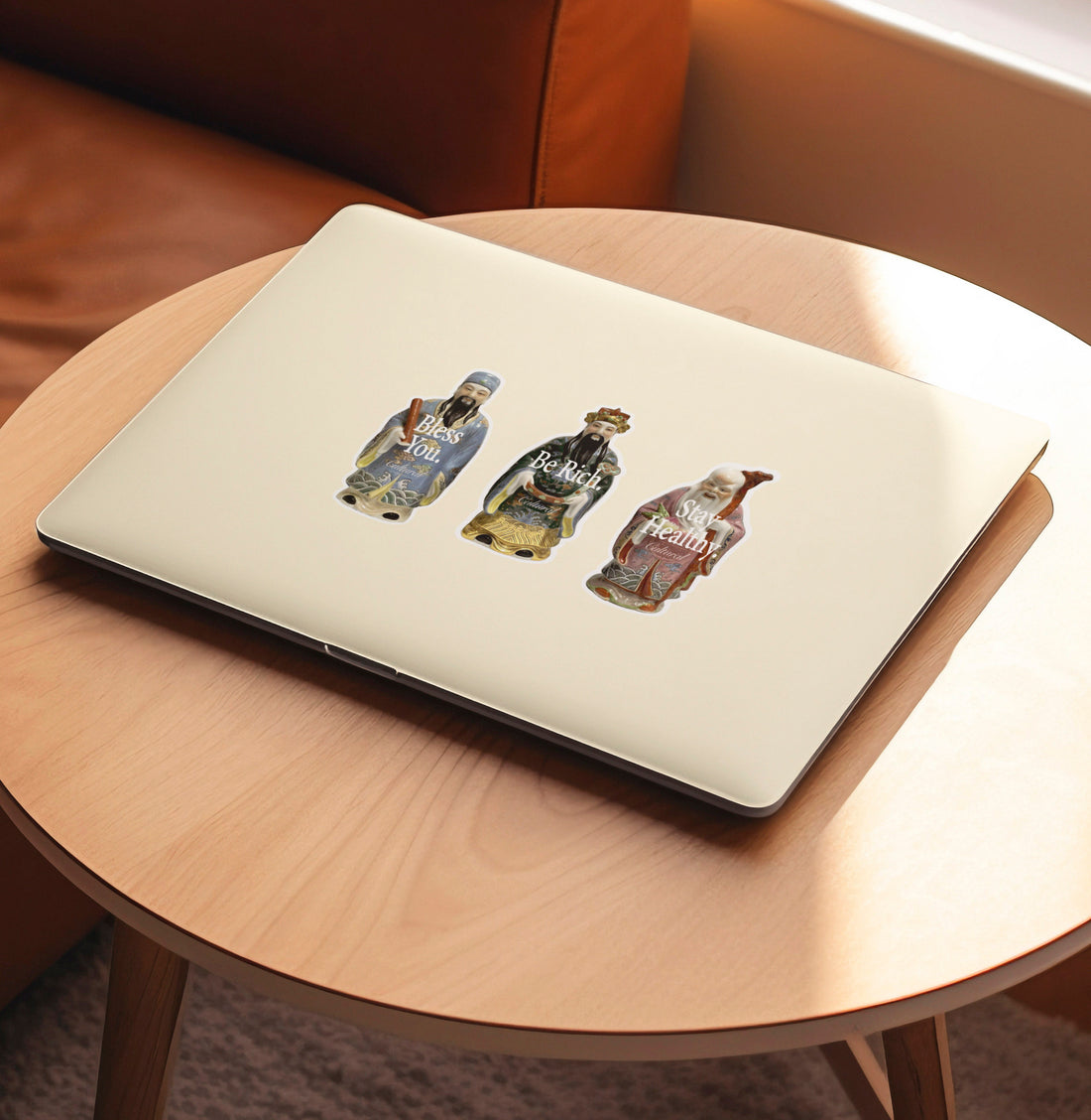 No Bad Days Sticker • Be Rich 祿 statue