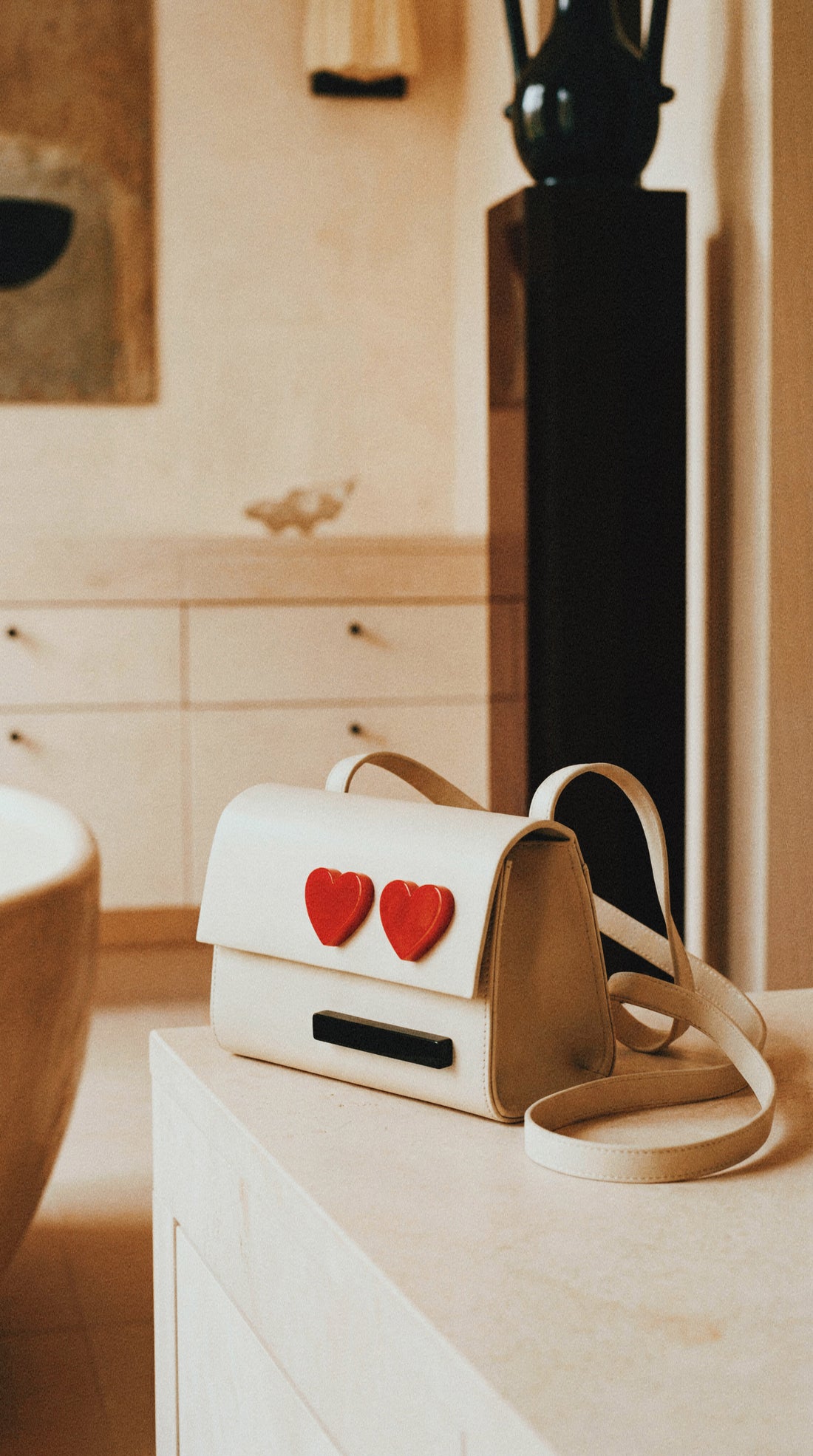 Mini Hopeless Romantic Bag • Beige