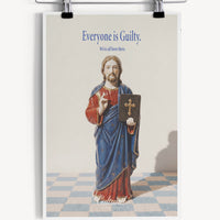 Some Good Fortune Postcard • Jesus Statue