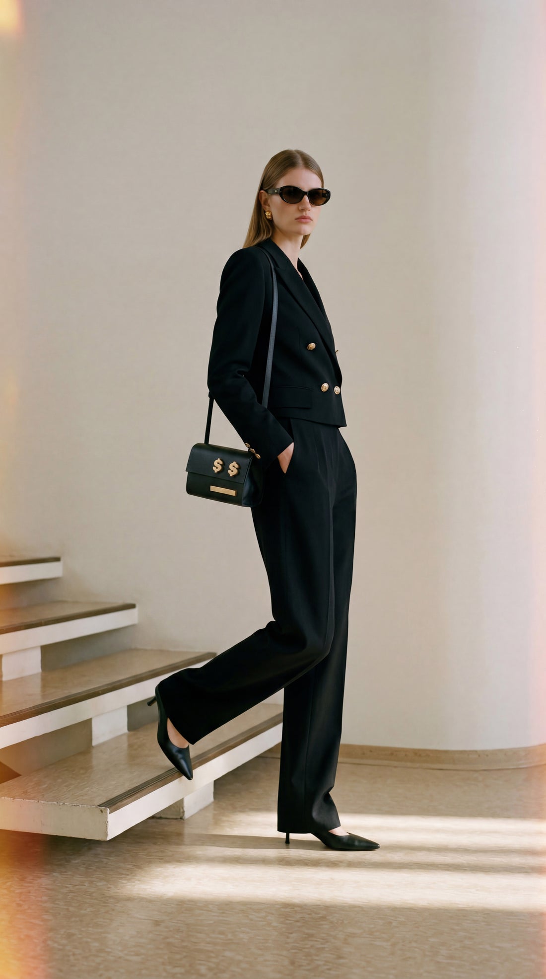 Mini Show Me The Money Bag • Black