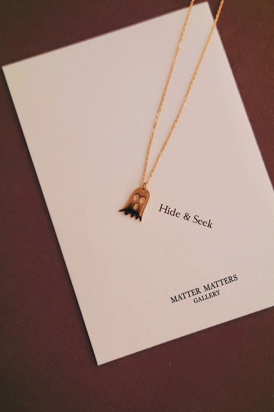 Hide & Seek Necklace • Gold
