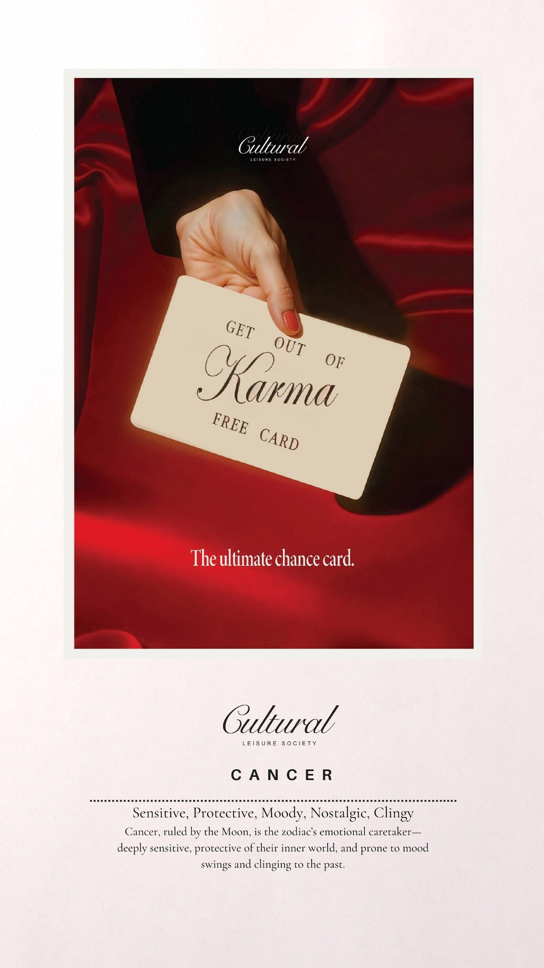 CLS Postcard • Karma Free Card