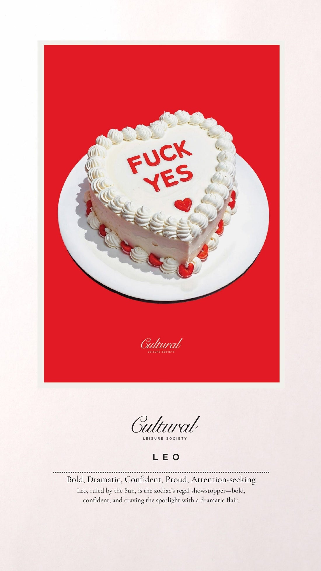 CLS Postcard • Fuck Yes Cake