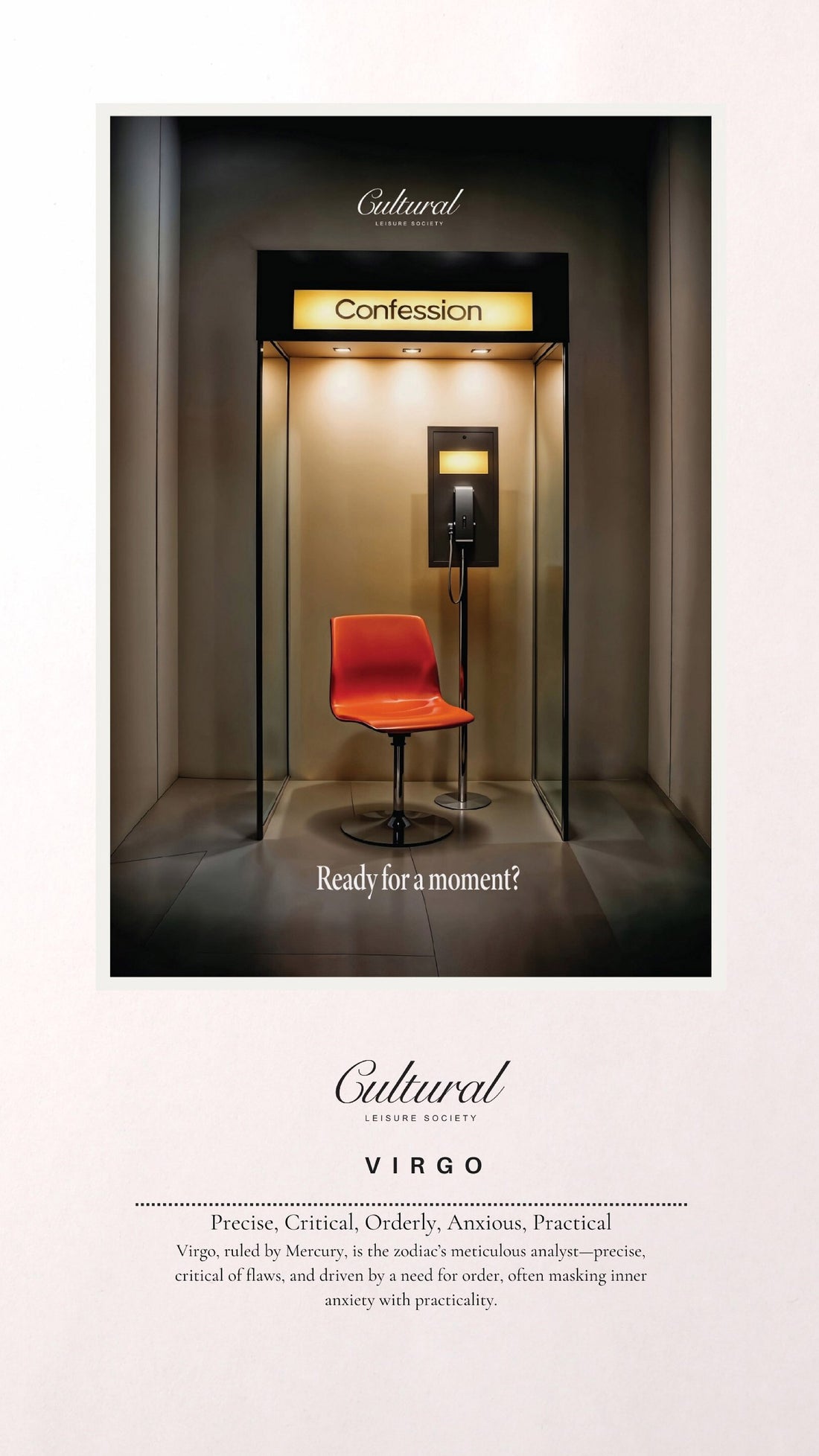 CLS Postcard • Confession Booth