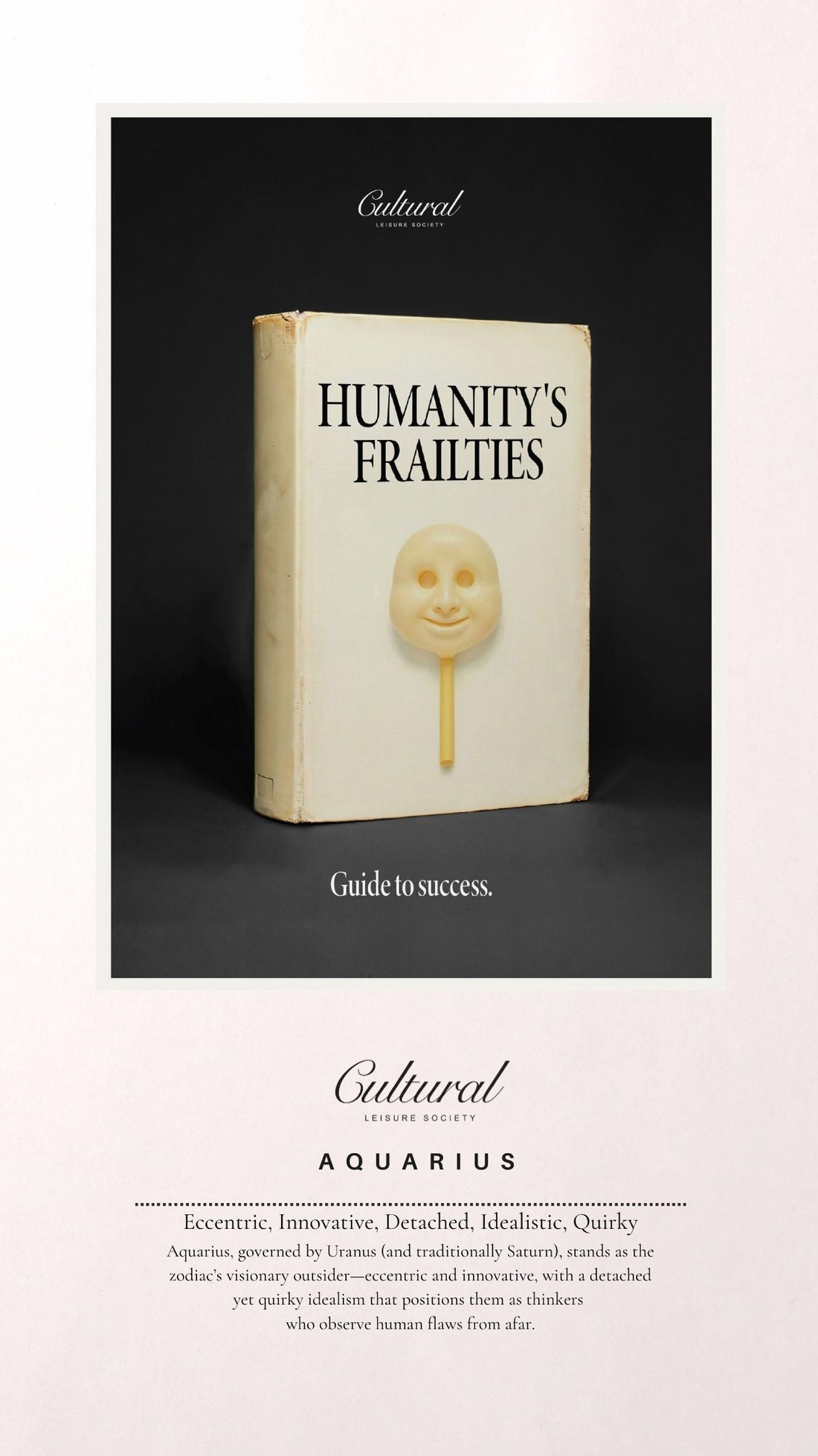CLS Postcard • Humanity's Frailties