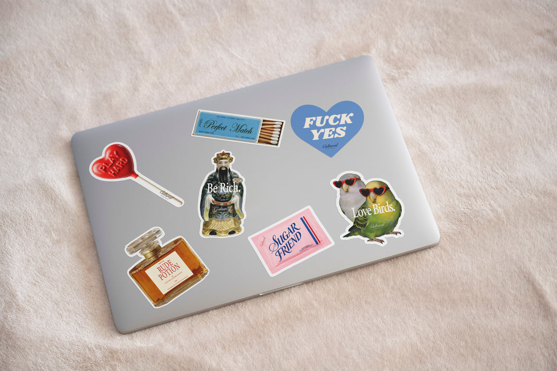 CLS Sticker • Fuck Yes Blue Heart