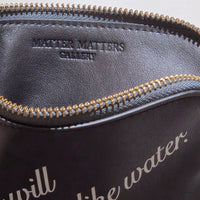 The Manifest Pouch with Keyring & Sticker Set • Black or Olive