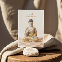 Some Good Fortune Postcard • Buddha Statue