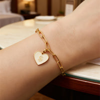 有/$ Have/Money / Bracket Bracelet • Navy/Beige