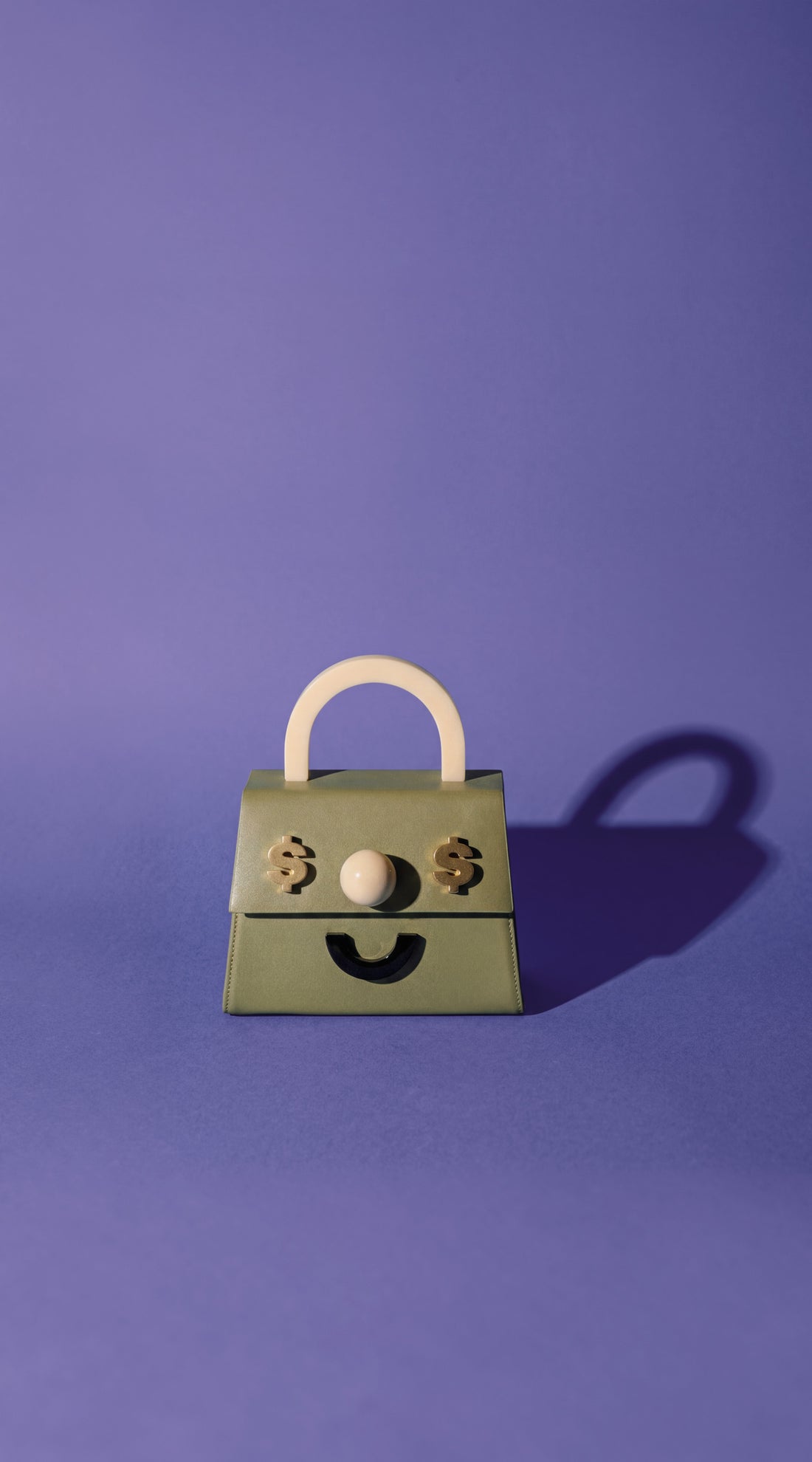 The Show Me The Money Bag with Strap • Olive