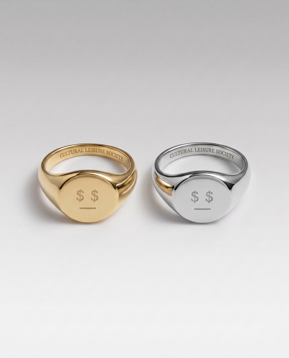 Money Talks • Gold Signet Ring