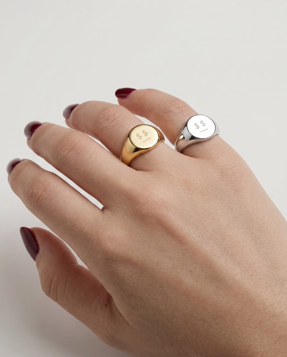 Money Talks • Gold Signet Ring
