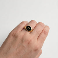 Money Talks • Gold Signet Ring