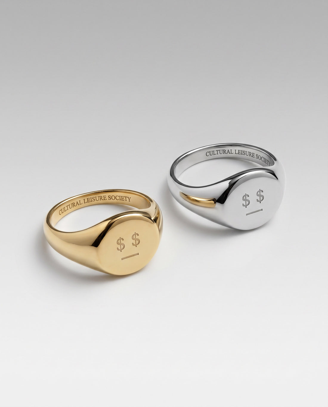 Money Talks • Gold Signet Ring
