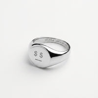 Money Talks • Steel Signet Ring