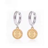 One Billion Coin Hoops • Two tone