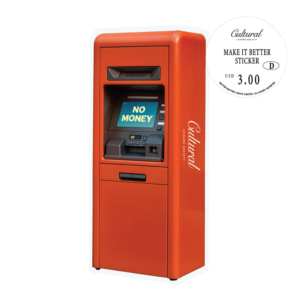CLS Sticker • No Money ATM Machine