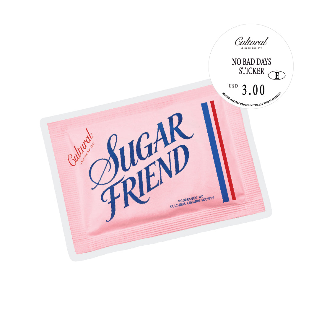 No Bad Days Sticker • Sugar Friend