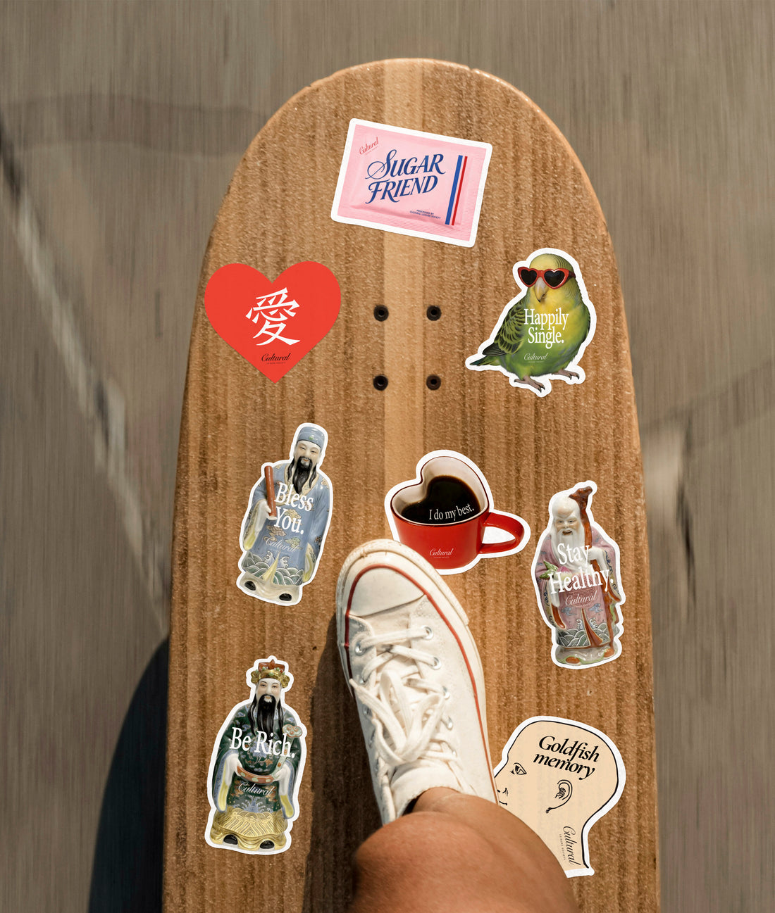 CLS Sticker • Goldfish Memory