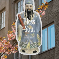 No Bad Days Sticker • Bless You 福 statue