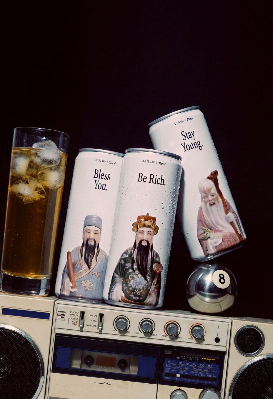 God Bless You Tea-Based Island Wine Set