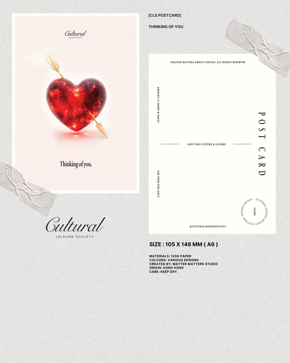 CLS Postcard • Thinking of You