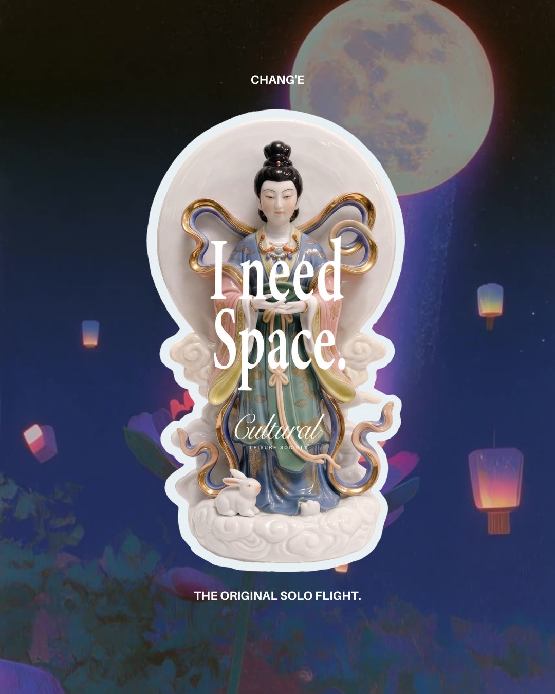Some Good Fortune Sticker • I need space. Chang'e