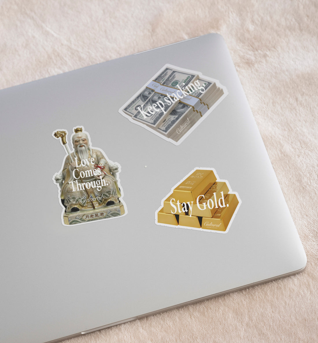 Some Good Fortune Sticker • Love Comes True 月老 Yue Lao statue