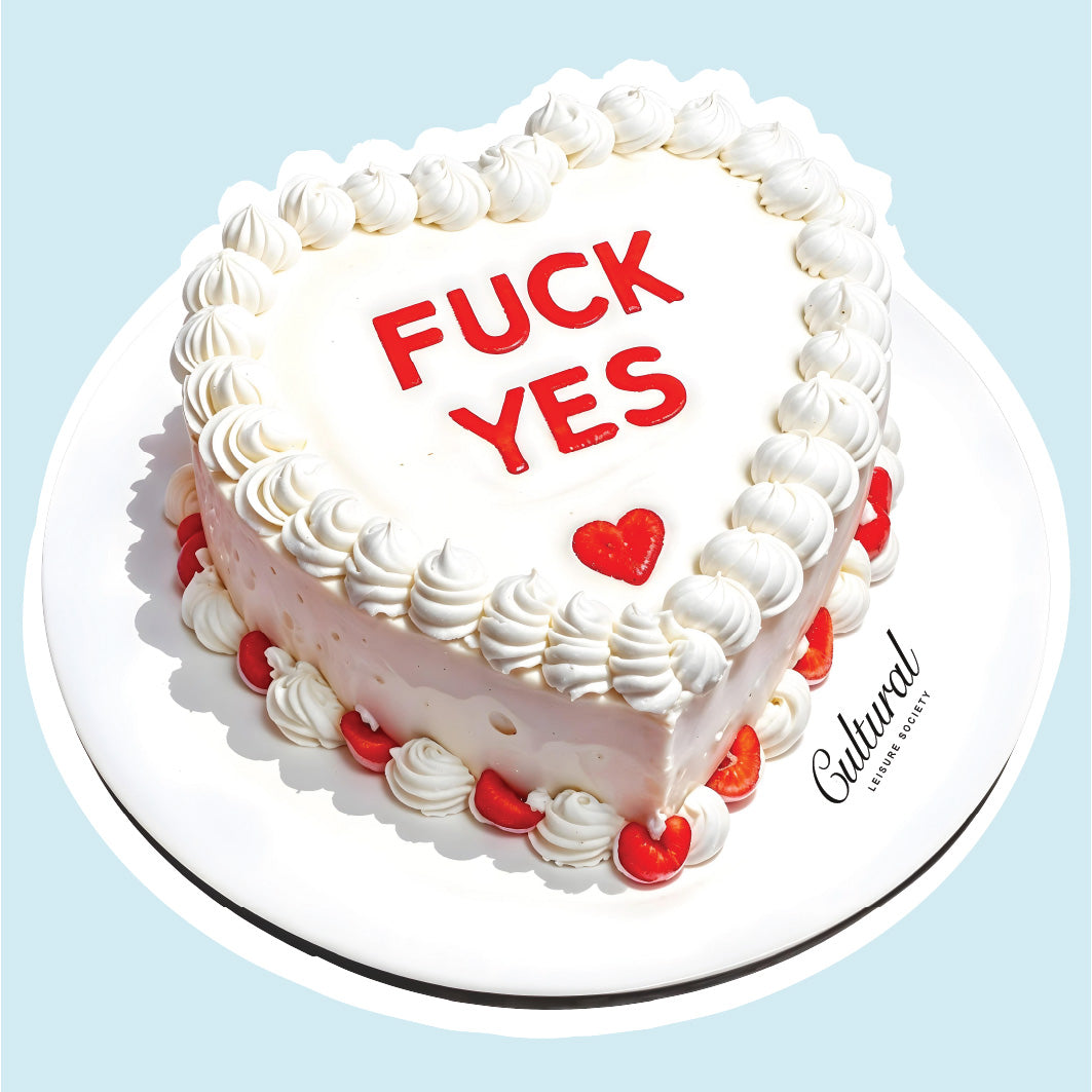 CLS Sticker • Fuck Yes Cake