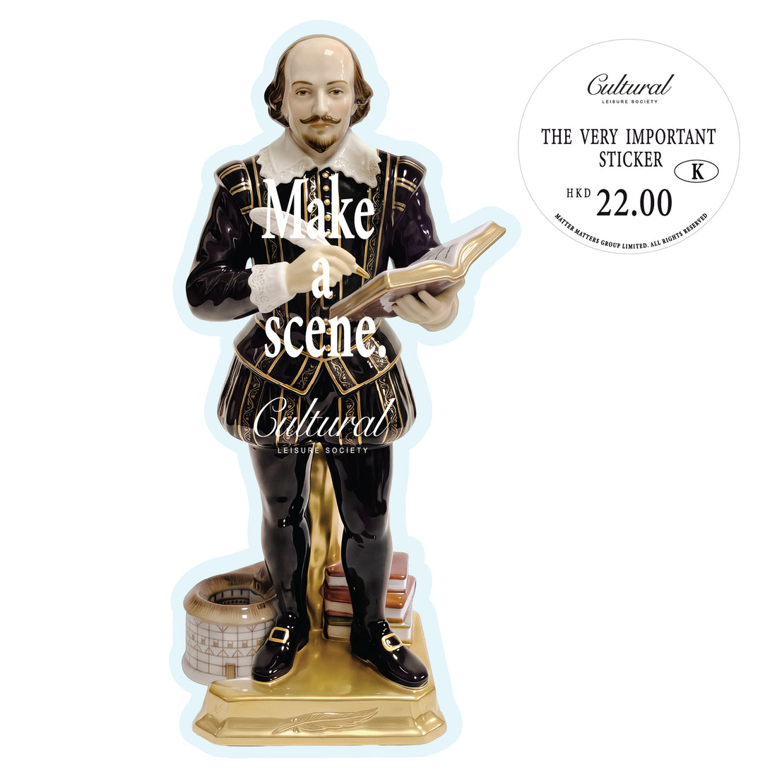 The Very Important Sticker • Make a scene. Shakespeare