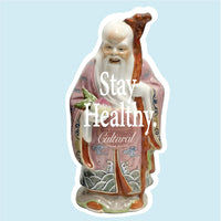 No Bad Days Sticker • Stay Healthy 壽 statue