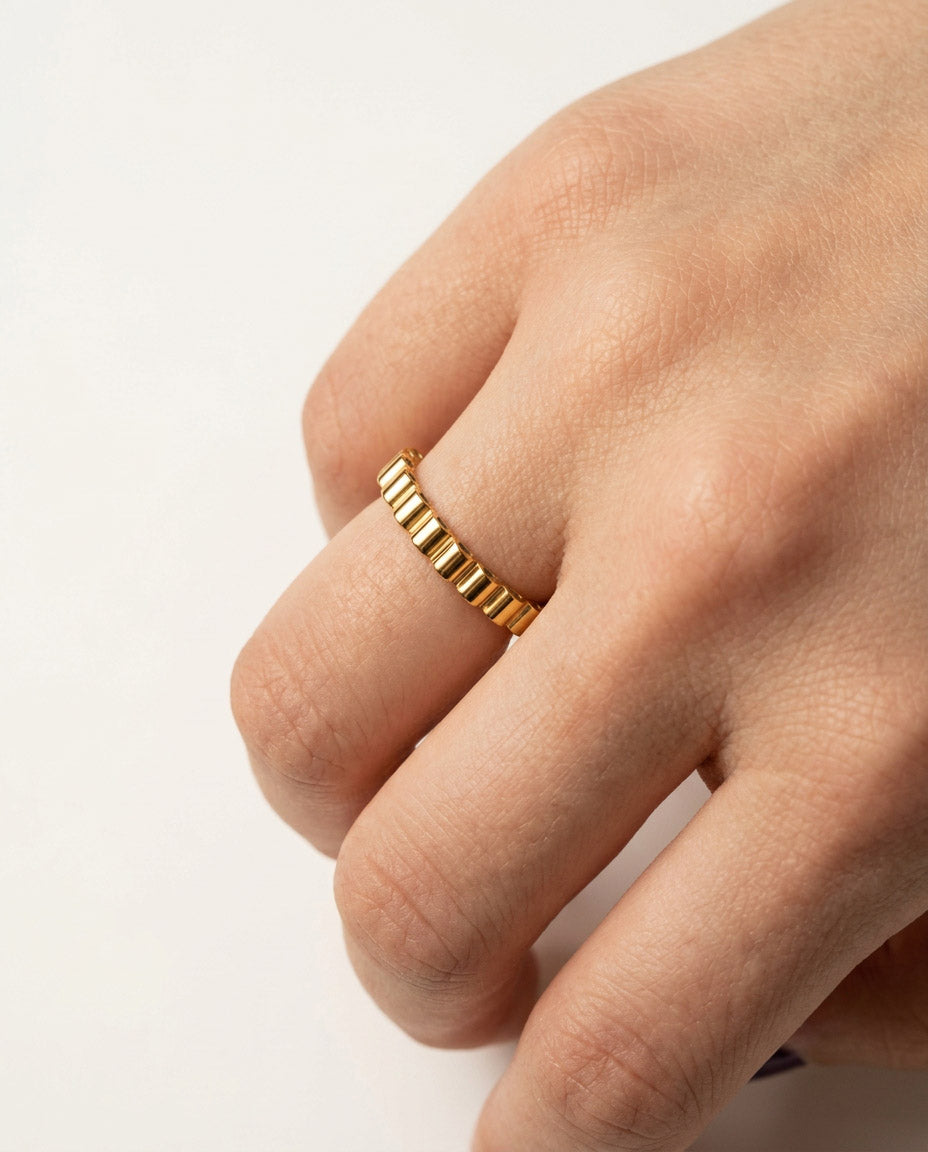 Sunflower Ring • Gold