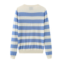 Hi Johnny / Wool Cashmere-Blend Sweater • Light Blue