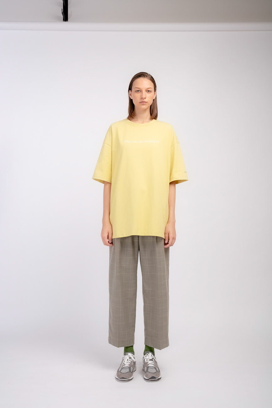 Looking At / Oversized Tee • Yellow