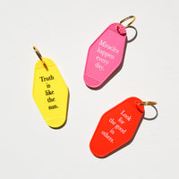 MMG Keyring • Pink • Miracles happen everyday.