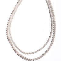 Refined Crystal Pearl Necklace