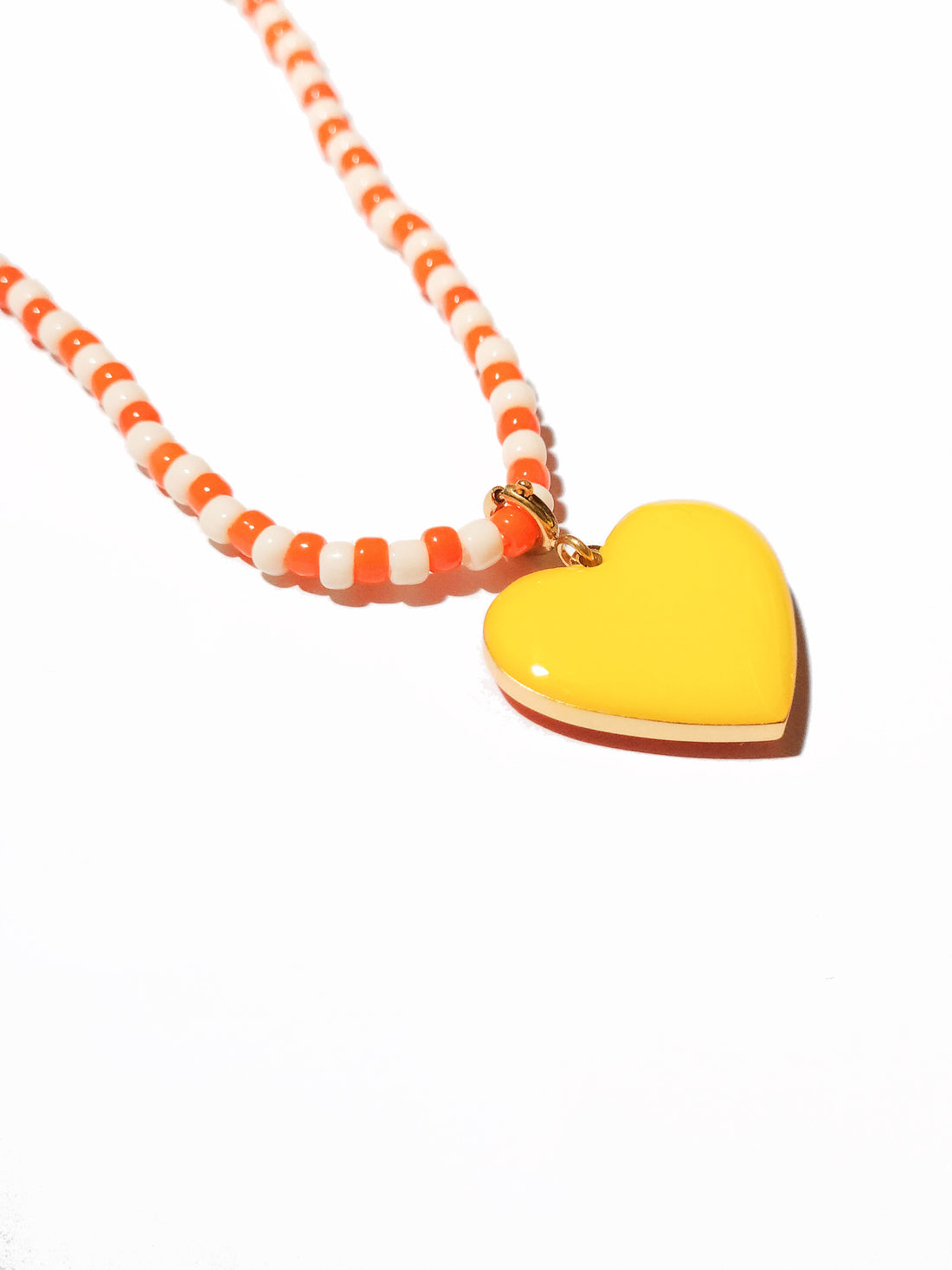 Heart to Heart / Bracelet • Orange & Yellow