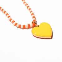 Heart to Heart / Bracelet • Orange & Yellow