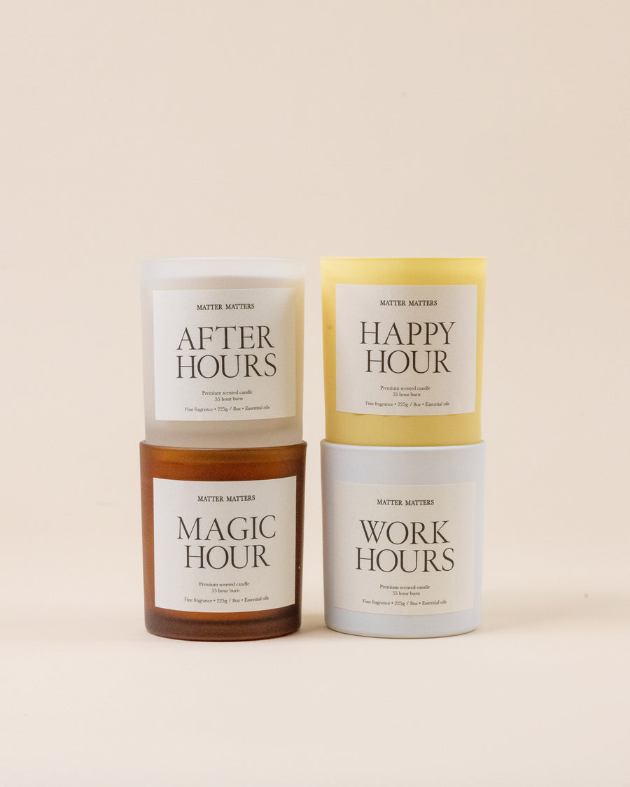 Hours Candle Set