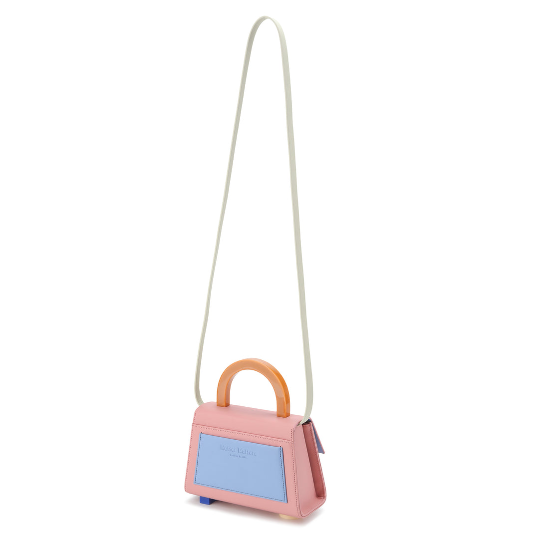 Diva Satchel Bag with Strap • Pink