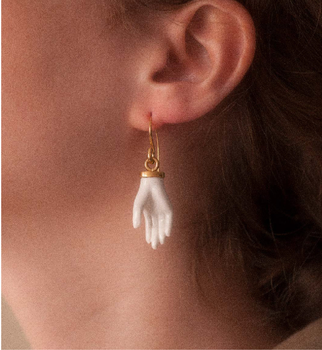 Andres Gallardo / Little Hands Hook Earrings