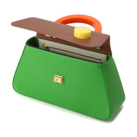 Alice Flap Bag with Strap • Kelly Green