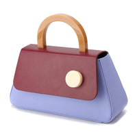 Alice Flap Bag with Strap • Burgundy