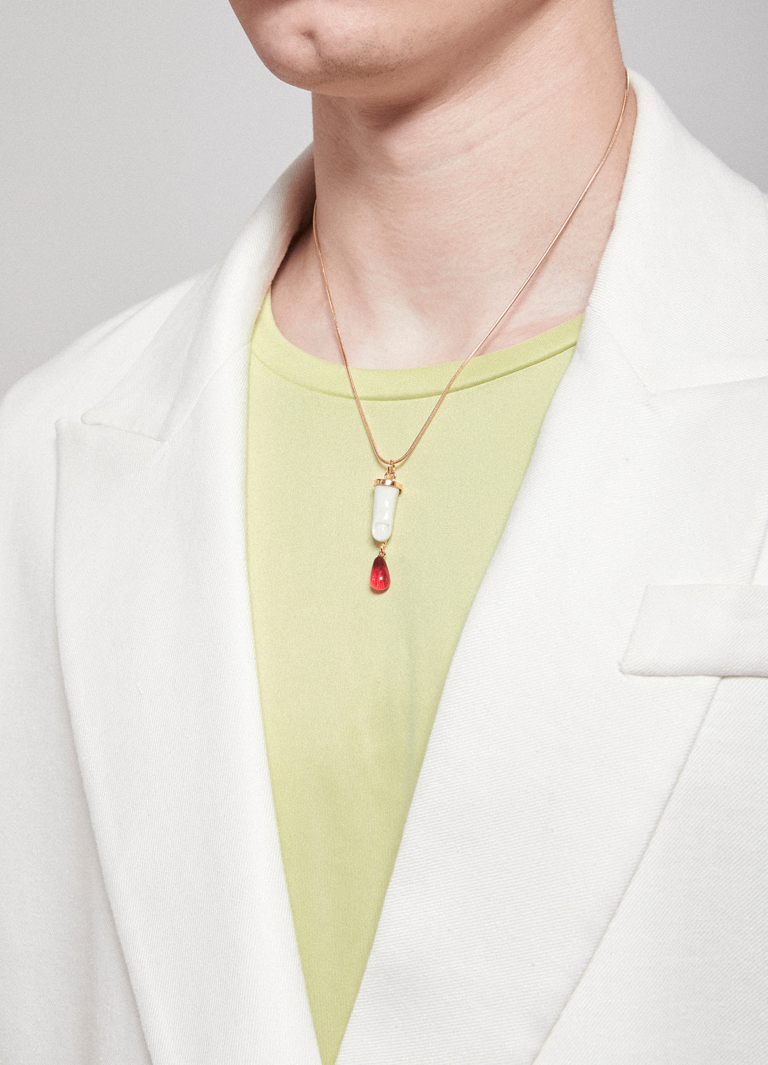 Andres Gallardo / Blood Drop Pendant