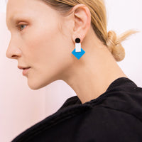 Baho Earrings • Blue