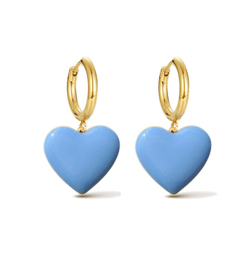 Hold Your Heart / Hoops • Sky Blue & Tan